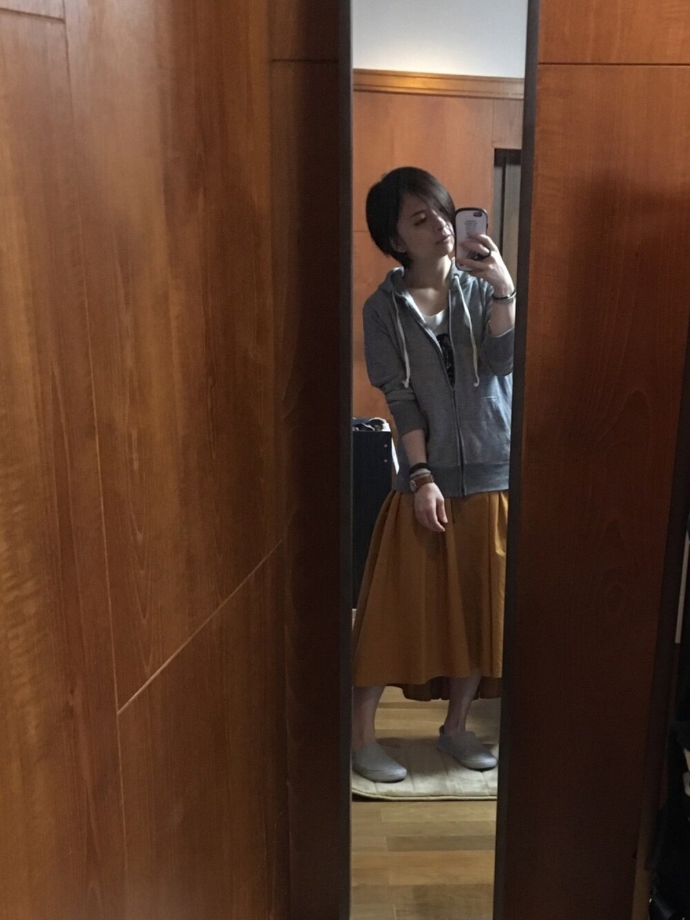 「初体験、オトナカジュアル、大人カジュアル、大人女子、休日スタイル」｜「SCOTCLUBのアイテム（スカート、イエロー系）」を使った、YUKATONAKAIさん（レディース・157cm）の夏コーディネートの1枚目の写真