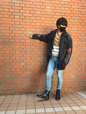 「LEGENDA（レジェンダ）のアイテム（ジャケット/アウター）」を使った、SLICK_yoshiさん（メンズ・172cm）の秋コーディネート