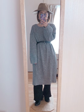 「23区（ニジュウサンク）のアイテム（帽子）」を使った、akiifashionさん（レディース・149cm）の秋コーディネート