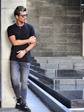 Akiさん（メンズ・177cm）の夏コーディネート