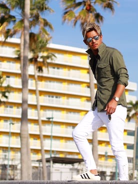 Akiさん（メンズ・177cm）の夏コーディネート