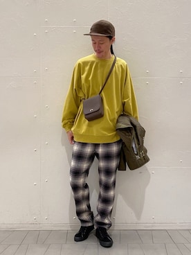 「アイテム（ブルゾン）」を使った、はぎさん（メンズ・179cm・30代）の秋コーディネート