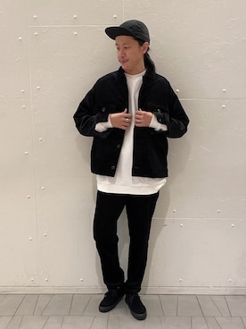 「アイテム（ブルゾン）」を使った、はぎさん（メンズ・179cm・30代）の秋コーディネート