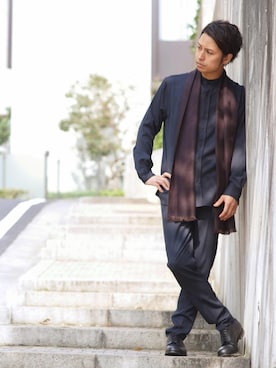 「OAKLAND（オークランド）のアイテム」を使った、YUTAさん（メンズ・175cm）の秋コーディネート