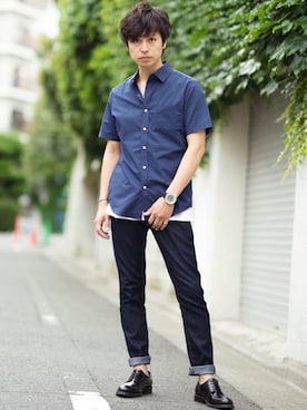 YUTAさん（メンズ・175cm）の春コーディネート