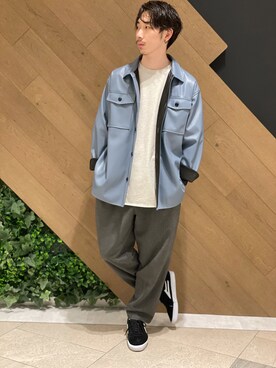 「COLONY 2139（コロニートゥーワンスリーナイン）のアイテム（その他アウター）」を使った、peiさん（メンズ・178cm）の冬コーディネート
