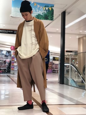 TAKATONさん（メンズ・171cm）の春コーディネート