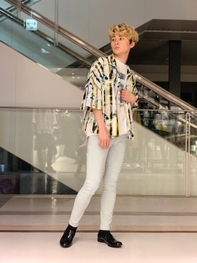 TAKATONさん（メンズ・171cm）の夏コーディネート