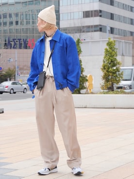 「エトセンス」｜TAKATONさん（メンズ・171cm）の春コーディネート