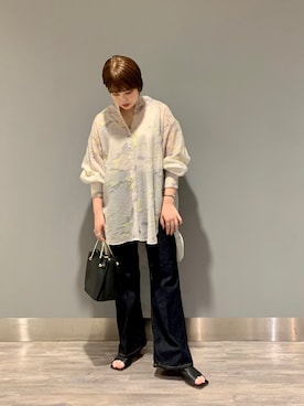 「アパートバイローリーズ」｜「アイテム（キャミソール）」を使った、ナオさん（レディース・152cm）の夏コーディネート