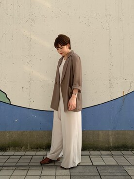 「アパートバイローリーズ」｜「アイテム（オールインワン・サロペット）」を使った、ナオさん（レディース・152cm）の夏コーディネート