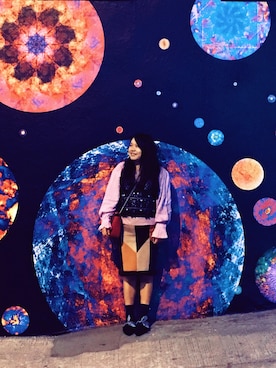 「PULL&BEAR（プルアンドベア）のアイテム（その他シューズ）」を使った、K E L L Y ♡さん（レディース・155cm）の冬コーディネート