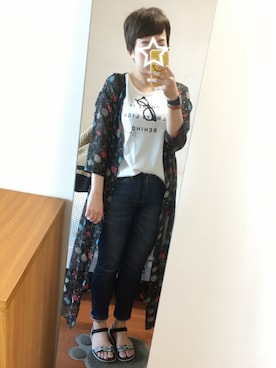 つなこさん（レディース・157cm）の夏コーディネート