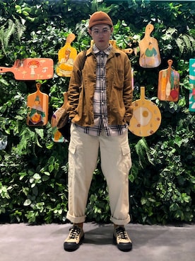 「Sperry   （スペリー）のアイテム」を使った、Tedさん（メンズ・175cm）の春コーディネート