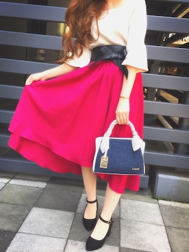 「&シュエット」｜kaoriさん（レディース・156cm）の春コーディネート