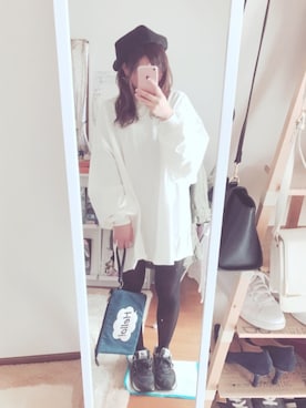 sakikoさん（レディース・159cm）の冬コーディネート