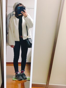 sakikoさん（レディース・159cm）の冬コーディネート