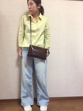 「アイテム（イヤリング）」を使った、Hanchanさん（レディース・149cm・20代）の春コーディネート