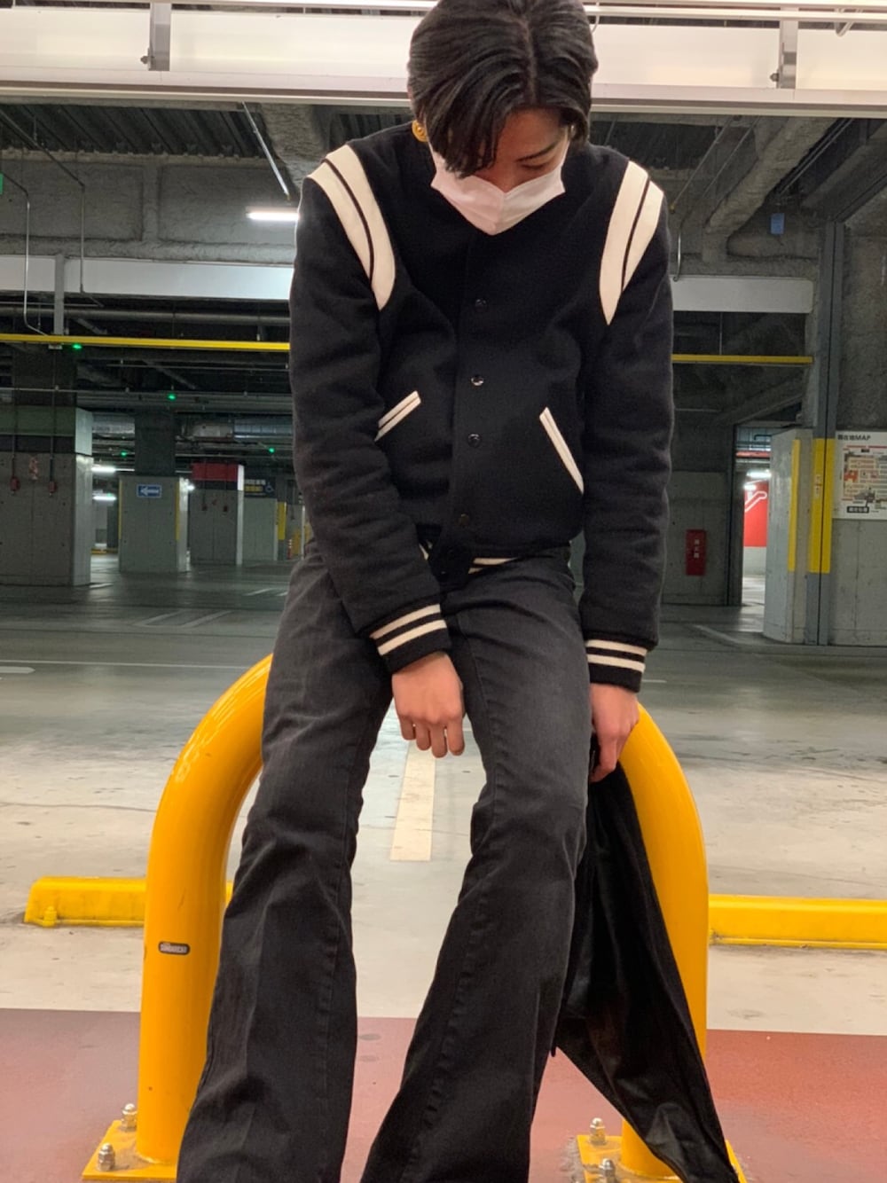 SAINT LAURENT サンローランメンズスタジャンL SAINT LAURENT サンローランメンズスタジャンL SAINT LAURENT サン