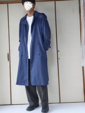 「秋のマイ旬スタイル」｜「アイテム（モカシン/デッキシューズ）」を使った、YO-SUKEさん（メンズ・178cm）の秋コーディネート