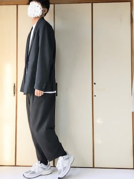 「アイテム（ピアス（片耳用））」を使った、YO-SUKEさん（メンズ・178cm）の秋コーディネート