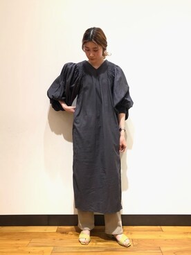 「KIIRA（キーラ）のアイテム」を使った、サ トさん（レディース・166cm）の春コーディネート