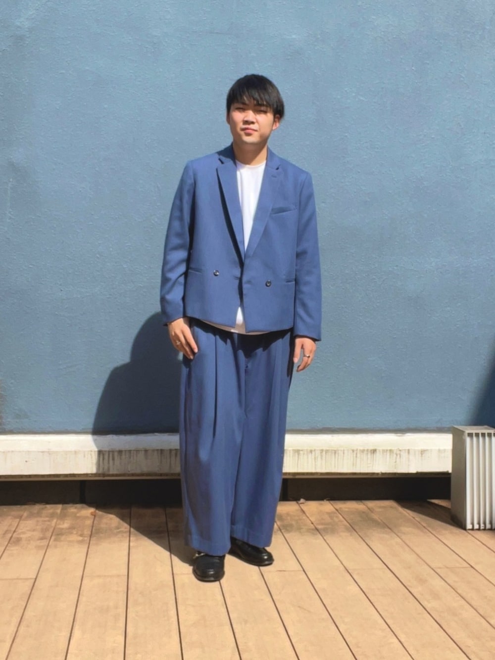 【4×4 21S/S】 ショートダブルジャケット　セットアップ　s 4×4 セットアップシリーズ 21S/S】 ショートダブルジャケットを
