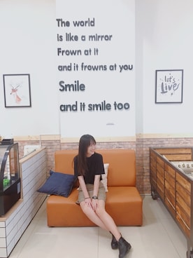 「MONO（モノ）のアイテム」を使った、Claireさん（レディース・160cm）の夏コーディネート