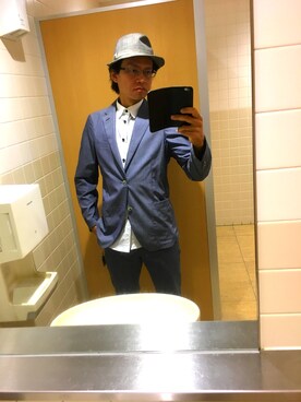 「semantic design（セマンティックデザイン）のアイテム」を使った、Junya Okamotoさん（メンズ・177cm）の秋コーディネート