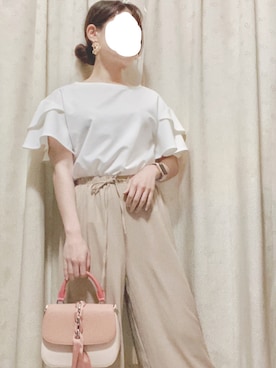 相原 葵さん(レディース・158cm)の春コーディネート