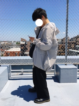 「SUNDAY WORKS（サンデーワークス）のアイテム」を使った、かずささん（メンズ・168cm）の春コーディネート