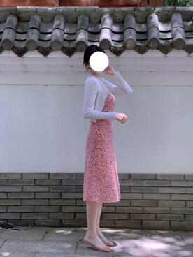 「chuu（チュー）のアイテム（その他アウター）」を使った、Vaporwaveさん（レディース・164cm）の夏コーディネート