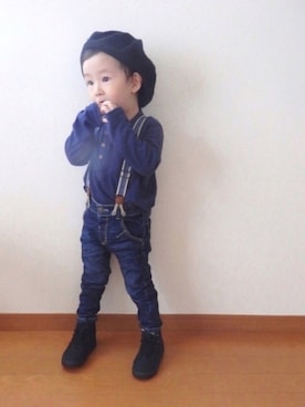 minato さん（キッズ・90cm）の秋コーディネート