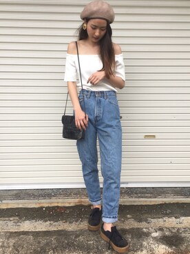 a k a n eさん（レディース・167cm）の春コーディネート