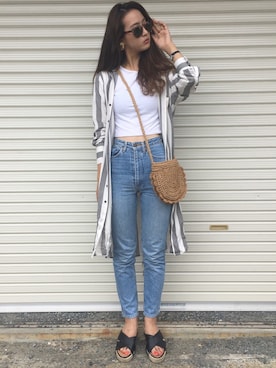 a k a n eさん(レディース・167cm)の夏コーディネート