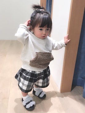 Hanonさん（キッズ・80cm）の春コーディネート