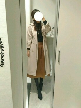 トレンチコートを使った 安室奈美恵 の人気ファッションコーディネート Wear