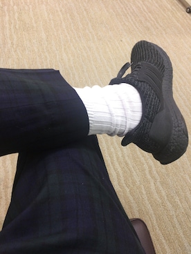 「BEAMS（ビームス）のアイテム（スラックス）」を使った、ジョン吉郎さん（メンズ・177cm）の春コーディネート