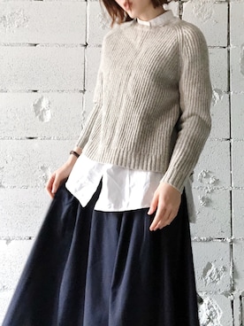 タケさん（レディース・165cm）の冬コーディネート