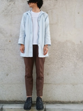 「HELMUT LANG（ヘルムートラング）のアイテム（アクセサリー）」を使った、Ｋさん（メンズ・175cm）の春コーディネート