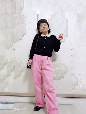 臭美潘小慢 ヒビ ハンさんのコーディネート