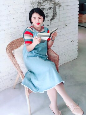 臭美潘小慢 ヒビ ハンさんのコーディネート