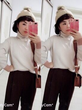 臭美潘小慢 ヒビ ハンさんのコーディネート