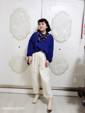 臭美潘小慢 ヒビ ハンさんのコーディネート