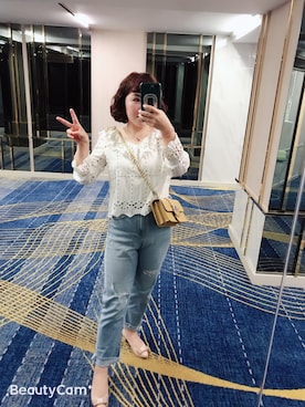 臭美潘小慢 ヒビ ハンさんのコーディネート