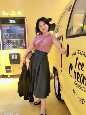 臭美潘小慢 ヒビ ハンさんのコーディネート