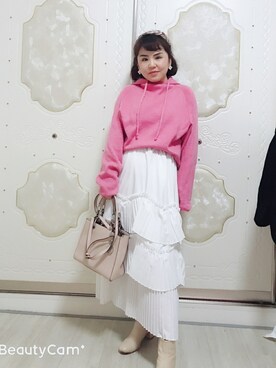 臭美潘小慢 ヒビ ハンさんのコーディネート