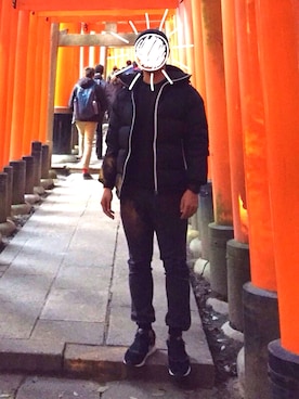 naoさん（メンズ・171cm）の冬コーディネート