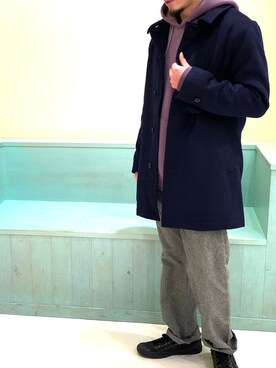 kazu (ARYUKU) さん（メンズ・168cm）の冬コーディネート