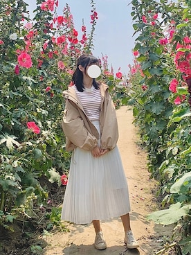 Yunaさん（レディース・165cm）の春コーディネート